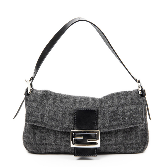 Fendi Handbags - Fendi Wool Baguette